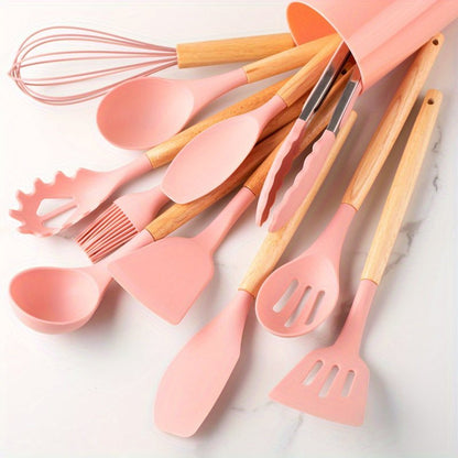 Silicone Kitchen Utensils | Cooking Tools Set