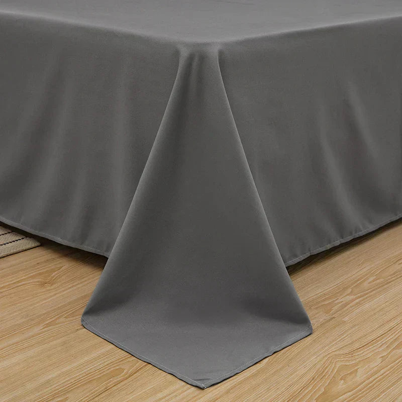 Soft Linen Duvet Cover - SoftLuxe-Light green-120 x 230 cm-State of Style