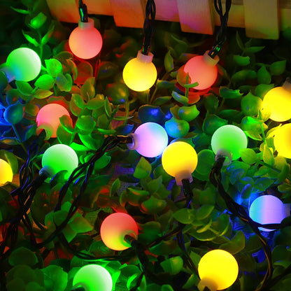Solar-Powered Festive Lighting - SolarGlow-Warm White-5M 20LEDS-State of Style