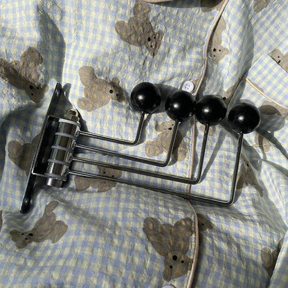 Retro Metal Wall Coat Hook Rack