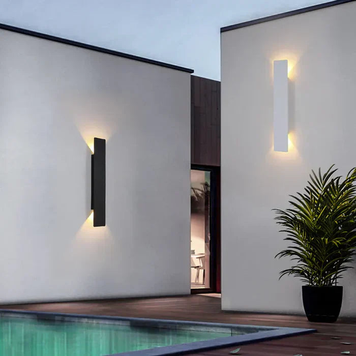 Weather-Resistant Outdoor Wall Lamp - StormGlow-Warm White-2W 5.4CM *9.7CM*3.5-White-State of Style