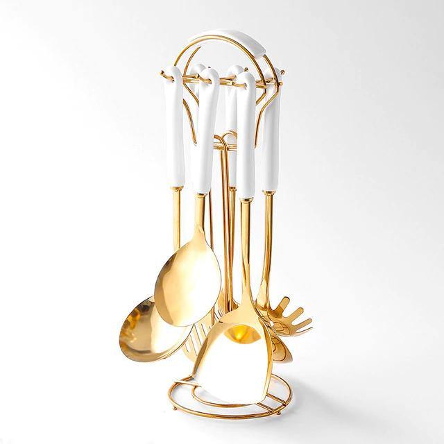 Premium Kitchen Utensils | Cooking Tools with Stand