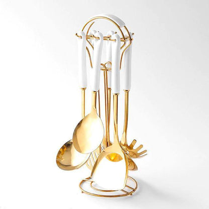 Premium Kitchen Utensils | Cooking Tools with Stand