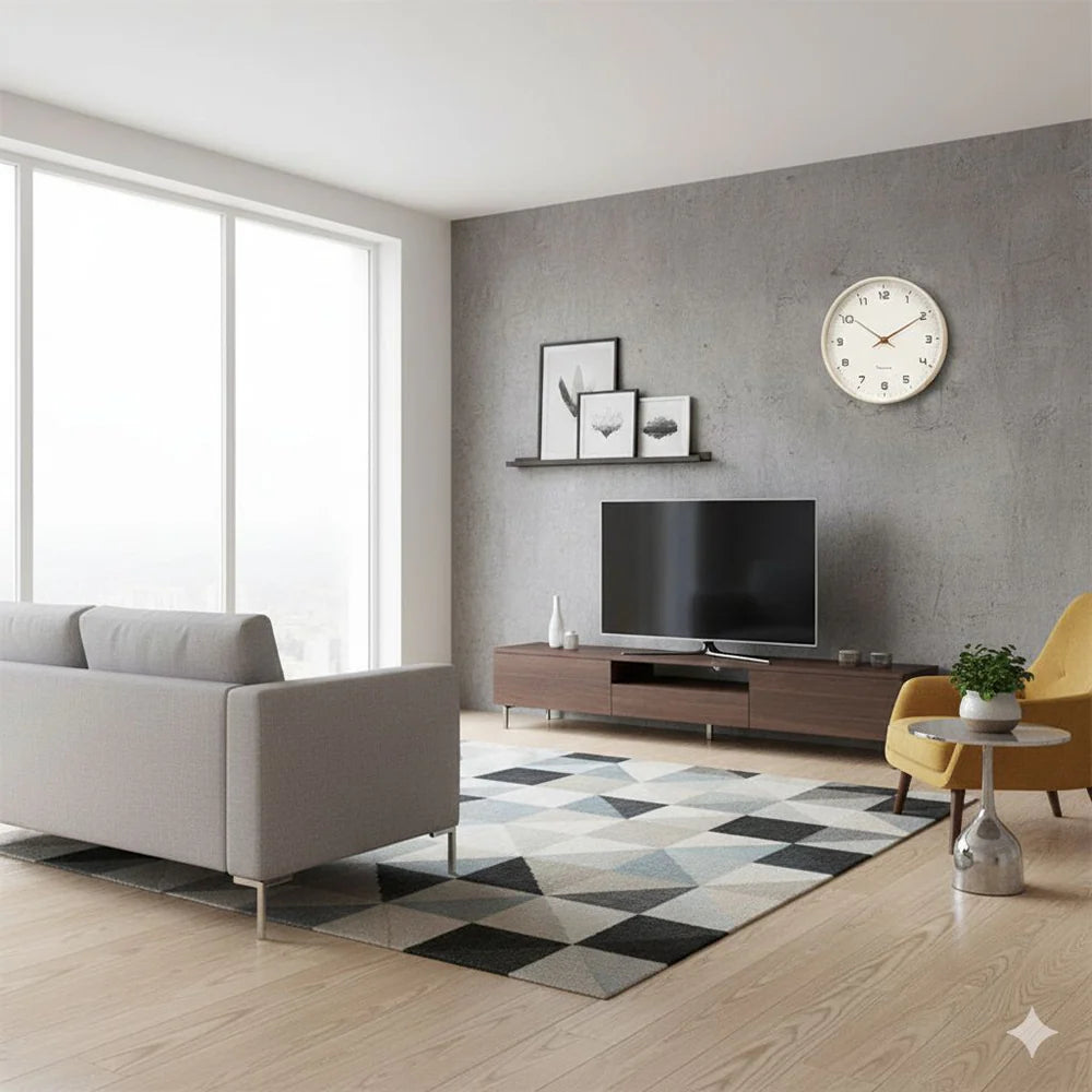 Scandinavian Solid Wood Wall Clock